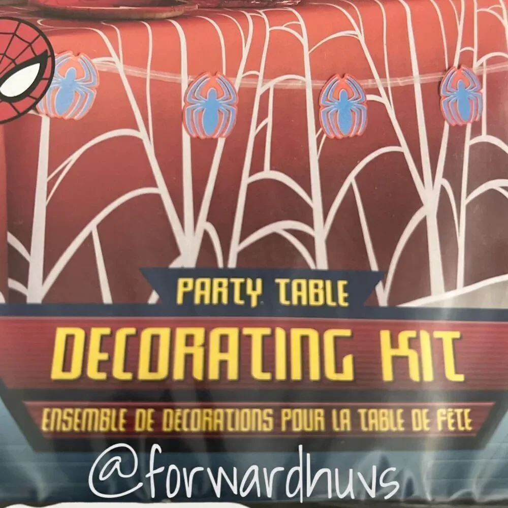 Marvel Spider-Man Hallmark Party - Party Table Decorating Kit NWT